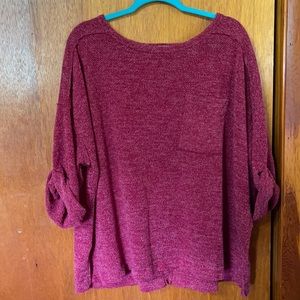 Chic Soul Made to Perfection top in Wine